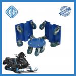 10 Inch Plate 1500 LBS Blue Snowmobile Ski Dollies Strong Bearing Capacity Sled Dolly Set for sale