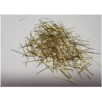 Micro Brass Coated Concrete Steel Fiber For Tunnel Construction for sale