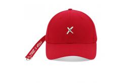 China 100% Cotton Women Sports Dad Hats With Long Strap Custom Embroidered supplier