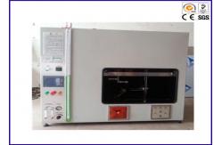 China UL94 Vertical / Horizontal Flammability Tester , 45 Degree Flammability Tester supplier