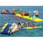 inflatable floating obstacle floating obstacle course outdoor obstacle course equipment for sale