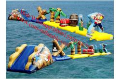 China inflatable floating obstacle floating obstacle course outdoor obstacle course equipment supplier