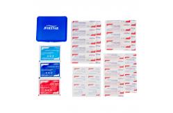 China Compact Pocket Plaster First Aid Kit Boxes For Small Injuries supplier