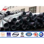 Steel IP 65 Electric Utility Pole For 132kv Electrical Distribution Line