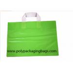 Soft Ring Handles 60 Micron LDPE Shopping Gift Bags for sale