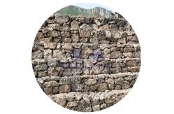 China Galvanized Wire Mesh Retaining Wall Gabion River Flood Control Weave Gabion Basket supplier