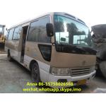 29 Seats Used Coaster Bus Toyota Mini Coaster Bus Left Hand Driving for sale