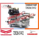 Diesel Engine 3TNV84 3TNV88 Fuel Injection Pump Hydraulic Head Rotor X3 729267-51361 729242-51380 729236-51412 for sale