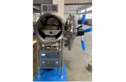 China Horizontal Cylindrical Medical Sterilizer Machine With Stainless Steel Chamber Drying Function supplier