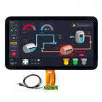 Sunlight Readable 21.5 Inch TFT LCD Display With USB Touch Screen, China Industrial TFT Display 21.5 Inch for sale