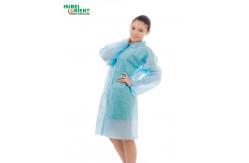 China 35G/M2 SMS Disposable Overcoat For Laboratory supplier