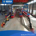 900m3 250mm Jet Suction Dredger For Sand And Gold Mining In River Channels for sale