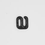 Oeko-Tex 100 5mm Metal Bra Hooks And Slides 9 Shape for sale