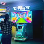 Interactive Wall Breaker Motion Game Lottery Ticket System For Amusement Parks