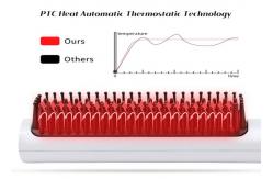 China MCH Heating Straightening And Curling Brush Anti-Scalding Design New Hair Dryer supplier