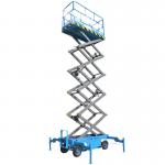 6m 500kg Hydraulic Mobile Scissor Lifting Platform Aerial Lift Platform