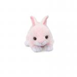20cm Short Plush Cute Pink Rabbit Stuffed Toy ODM for sale