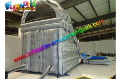 China Kids Inflatable Inflatable Corkscrew Water Slide Yellow For Business supplier