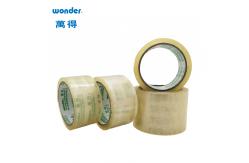 China BOPP Film High Tensile Strength Tape , Acrylic Adhesive Custom Clear Packing Tape supplier