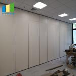 Ceiling Hung Classroom Meeting Room Acoustic Folding Fabric Partition Walls Philippines for sale