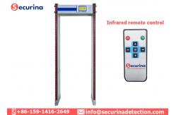 China IP65 Weather-proof Walk Through Security Detector 100 Working Frequency Bands supplier