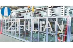 China Hospital Sheet Machine Underpad Machine Soft Touch Surgical Under Pads supplier