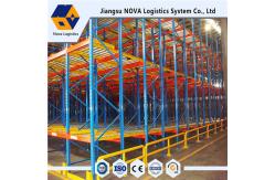 China Metal Live Storage Gravity Pallet Racking Q235B With Roller / LIFO System supplier