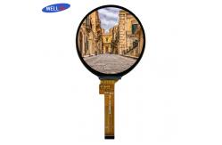China Circular Round LCD Panel 1.6 Inch RoHS ISO9001 CE compliant supplier