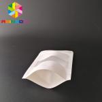 White Kraft Paper Cookies Bags Packaging  , Foil Bag Packaging Matte Surface Finish for sale