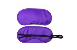 China Polyester 3D Sleeping Eye Mask Silk Screen Imprint Blackout Eye Covers supplier
