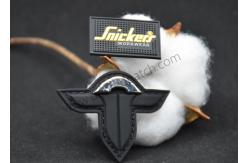 China 2D 3D Silicone Rubber Labels Micro Injection Silicone Patches For Clothing supplier