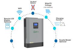 China SUNPOK Inverter Three Phase With Mppt Solar Charge Controller Manufacturers 5kw 8kw supplier