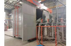 China 1-8rpm Rotating Speed Shuttle Rotomolding Machine 1000kg Max Mold Weight supplier