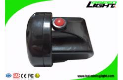 China Lightweight Mining Cap Lights 4000 Lux Plug - In Charging With Helmet Bracket supplier