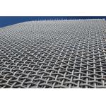 Plain Vibrating Screen Crimped Woven Wire Mesh 5mm With Hooks
