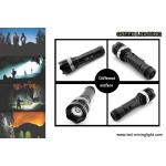 10W High Power LED Flashlight Torch Rechargeable 2200mAh Li - Ion Battery for sale