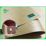125gsm - 400gsm FSC Certified Virgin Brown Kraft Liner Paper For Paper Bags for sale
