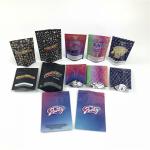 Customized UV Child Proof 3.5g 7g Mini Sachets For Preroll Cookies Child Resistant Stand up Doypack for sale