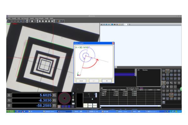 Quick Measuring Software 2.5D Non-contact Optical Height Measurement