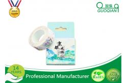 China Custom Printed BOPP Stationery Tape DIY Washi Paper Tape Acrylic Adhesive supplier