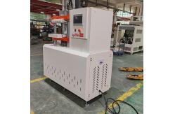 China Electric Flat Vulcanizing Rubber Testing Machine 200kg/Sq.Cm Digital Display supplier