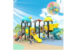 China Environmentally Friendly Playground Slide Outdoor Kids Plastic Heavy Duty Playground Slide supplier