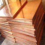 T2 Grade Copper Plate Sheet 0.8mm Customized ASTM Structure Material for sale