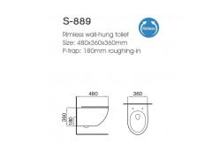 China Golssy Black Wall Hanging Toilet Rimless Suspended Marble Toilet Bowl With Concealed Cistern supplier