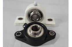 China PBT Housing Plastic Pillow Block Bearing With POM , HDPE , PP , UPE , PTFE , PEEK supplier