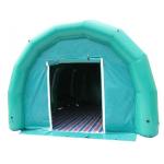 green portable inflatable air tight PVC tent for event party advertising for sale