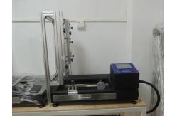 China Touch Screen ISO6941 Vertical Flammability Tester , Fabric Flammability Test Equipment supplier