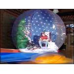 Christmas Holiday Decoration Inflatable Snow Globe Bubble Tent for sale
