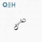Stainless Steel 304 Double End Bolt Clips 100mm Heavy Duty Snap Hook For Pet Chain for sale