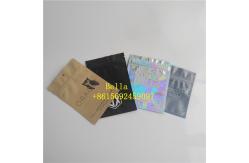 China Smooth Bright Surface Cosmetic Packaging Bag Aluminum Foil Material Customized Size supplier